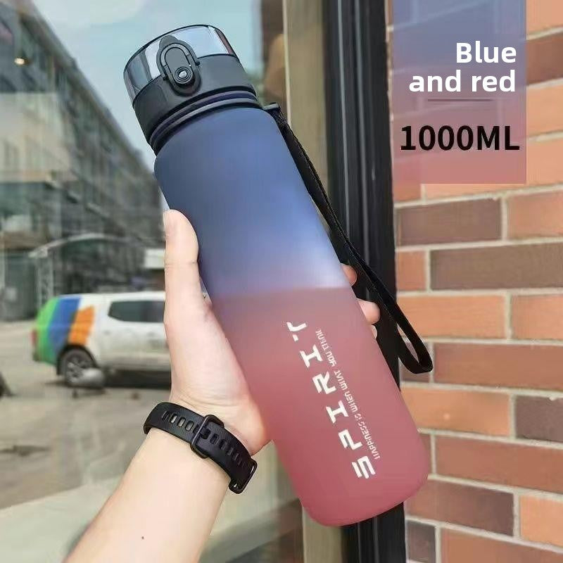 Sports Water Bottle with Filter Large Capacity