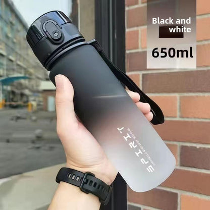 Sports Water Bottle with Filter Large Capacity