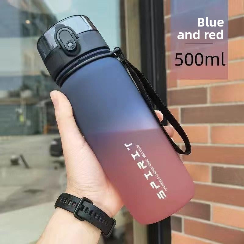 Sports Water Bottle with Filter Large Capacity