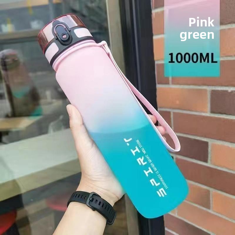 Sports Water Bottle with Filter Large Capacity
