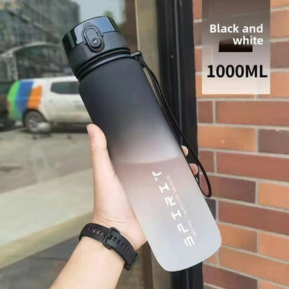 Sports Water Bottle with Filter Large Capacity